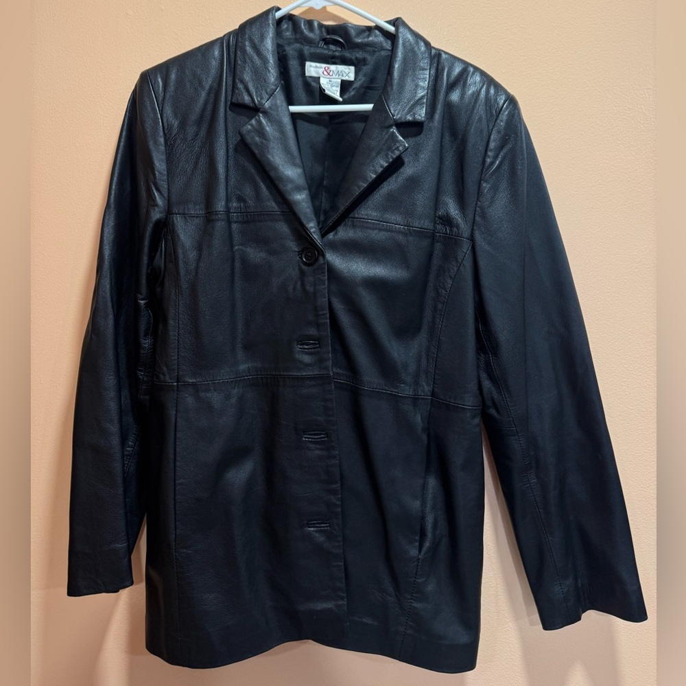 Madison & Max leather jacket